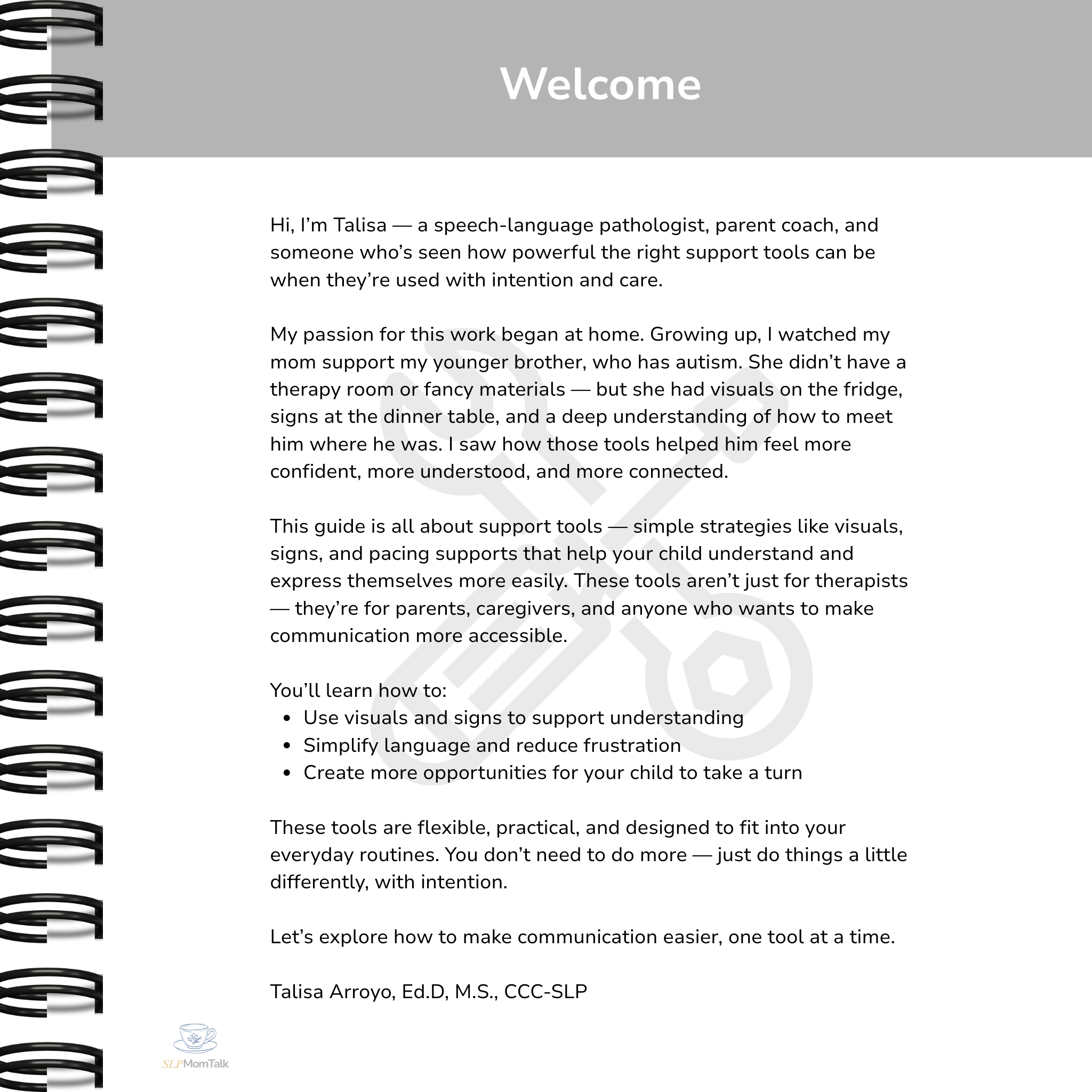 How to Use Tools That Support Your Child's Communication