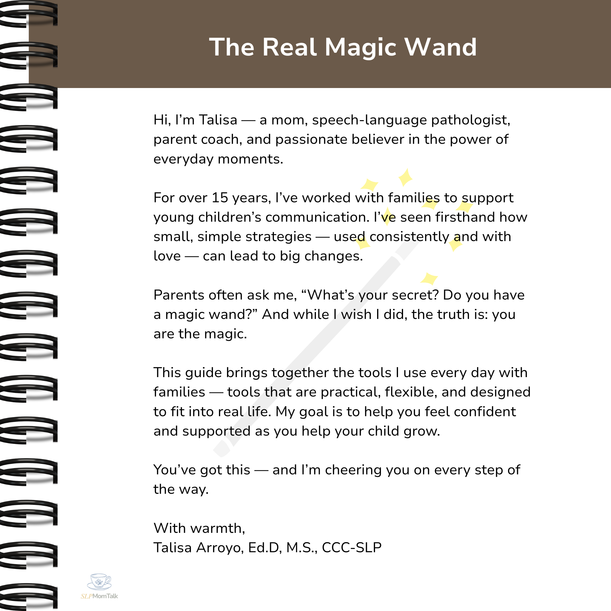 The SLP's Magic Wand